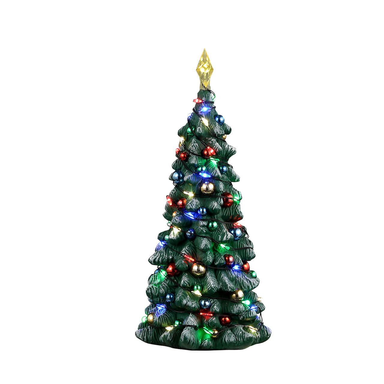 LEMAX Snowy Christmas Tree, Battery Operated (4.5V) #34102