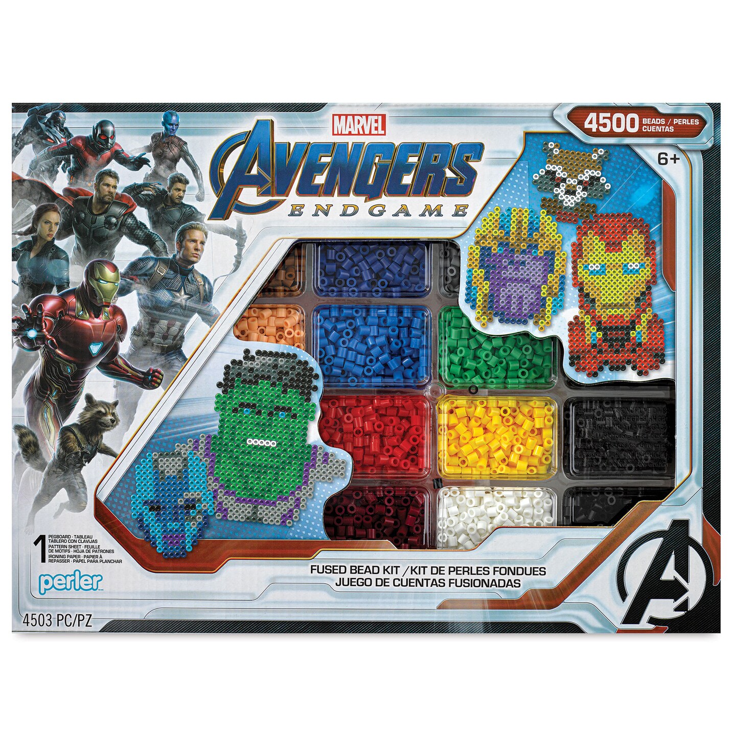 Perler Marvel Avengers Fused Bead Kit, Count: 1, Model: 80-54346 | Michaels