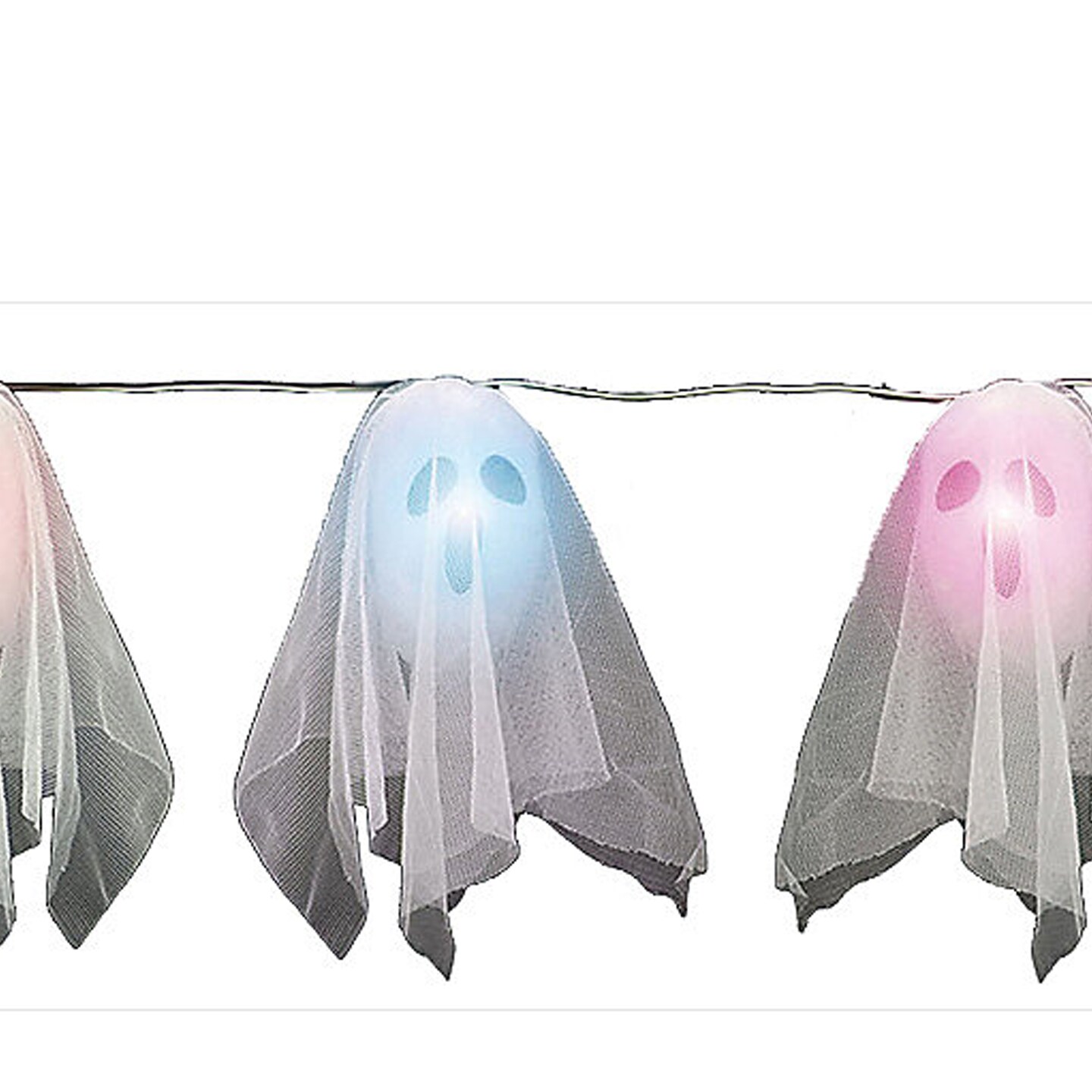 Light Up Ghost String Lights Halloween Decoration