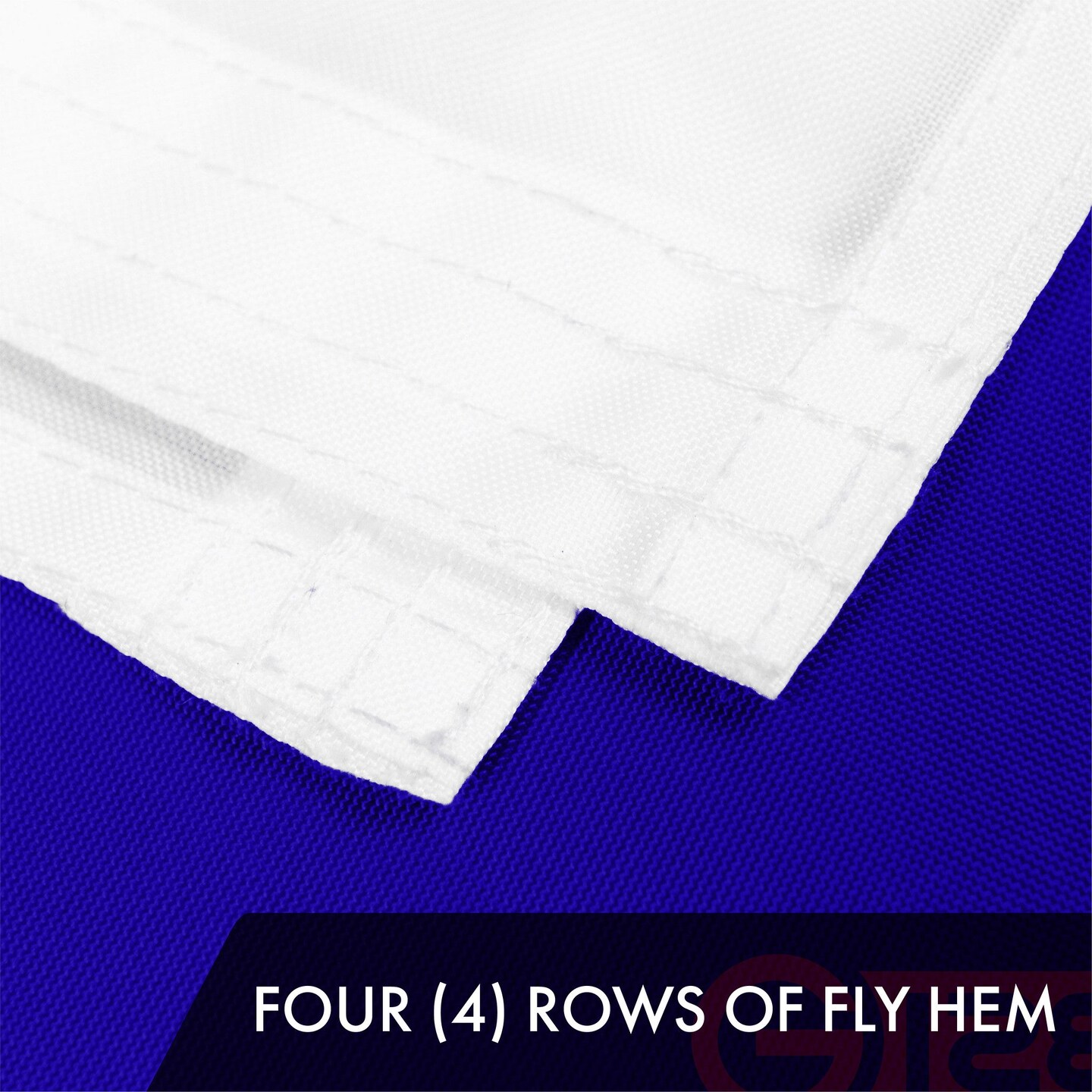 G128 2 Pack: Christian Flag | 5x8 Ft | ToughWeave Series Embroidered 300D Polyester | Religious Flag, Embroidered Design, Indoor/Outdoor, Brass Grommets