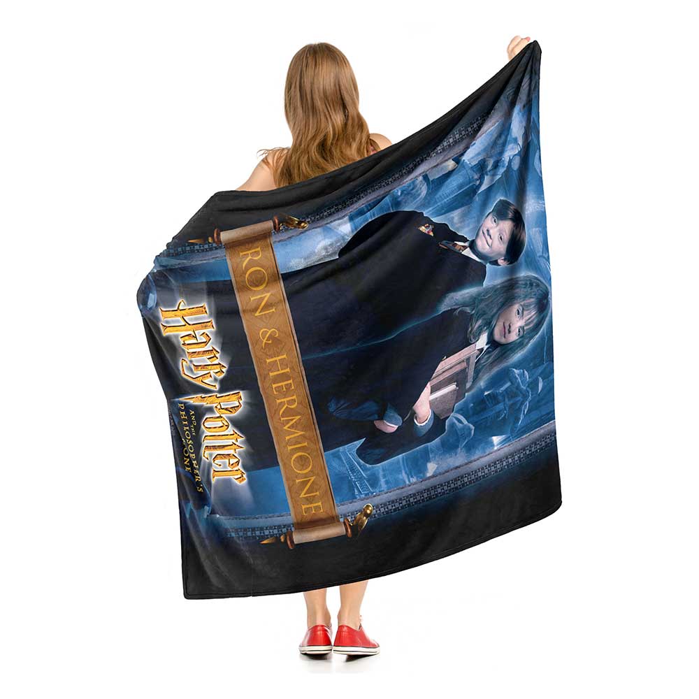 Warner Brothers Harry Potter Philosopher’s Stone Silk Touch Throw Blanket