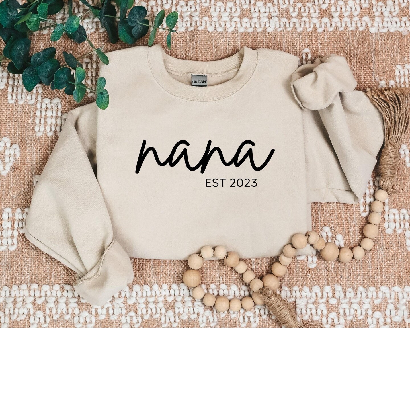 Personalized Nana Est Sweatshirt Custom Nana Shirt Mothers Day Gift Gift for Nana | MC_4_403 product 6