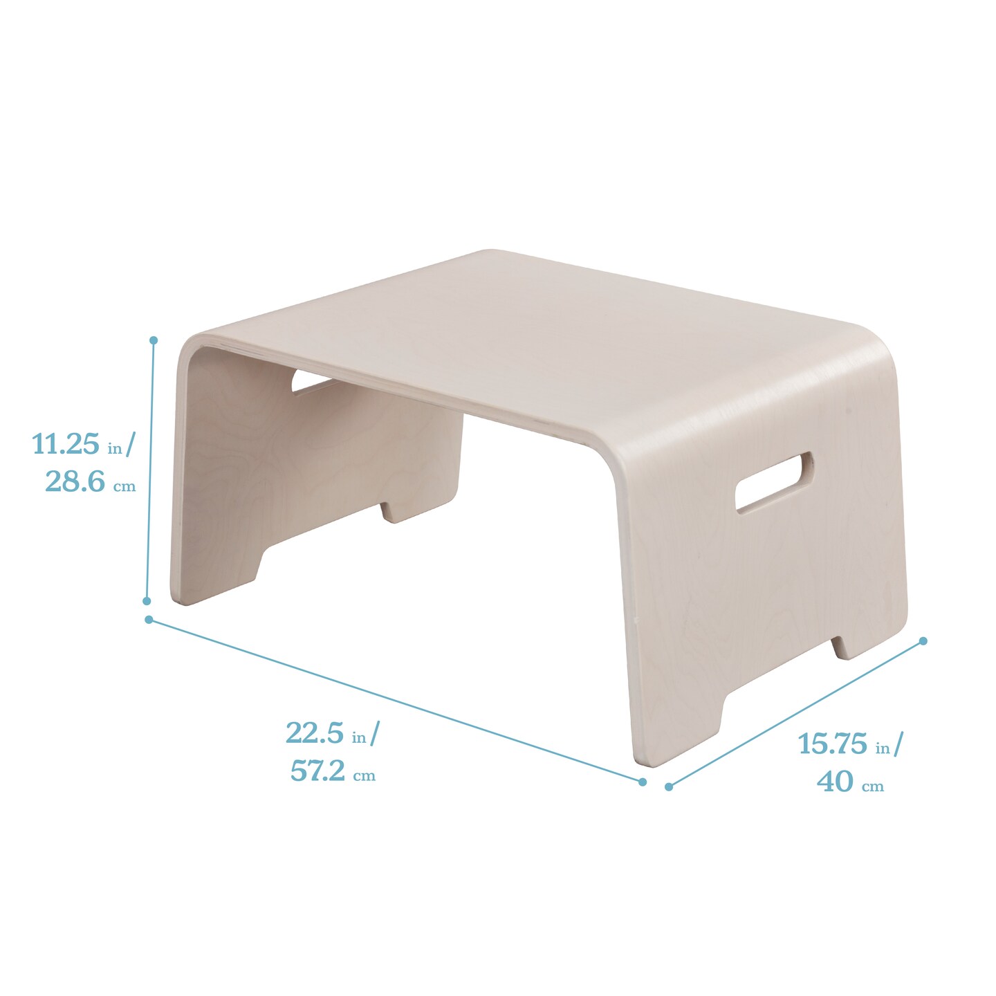 Bentwood Lap Desk with Handles, Activity Table