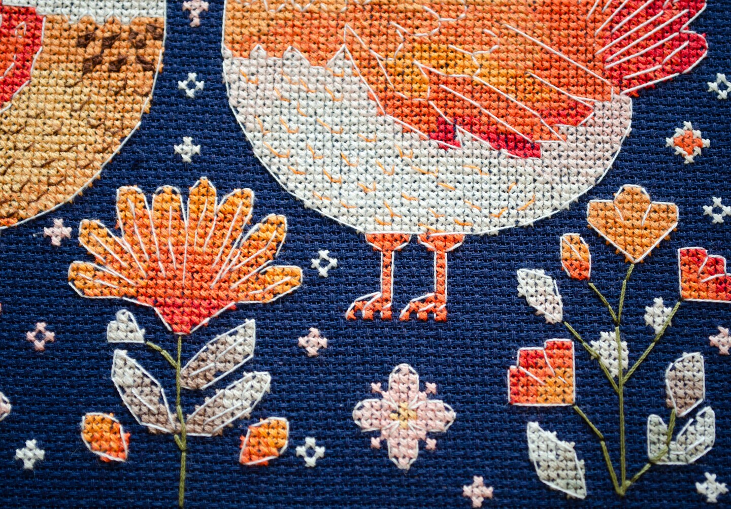 Counted Cross-stitch kit - Best hen friends