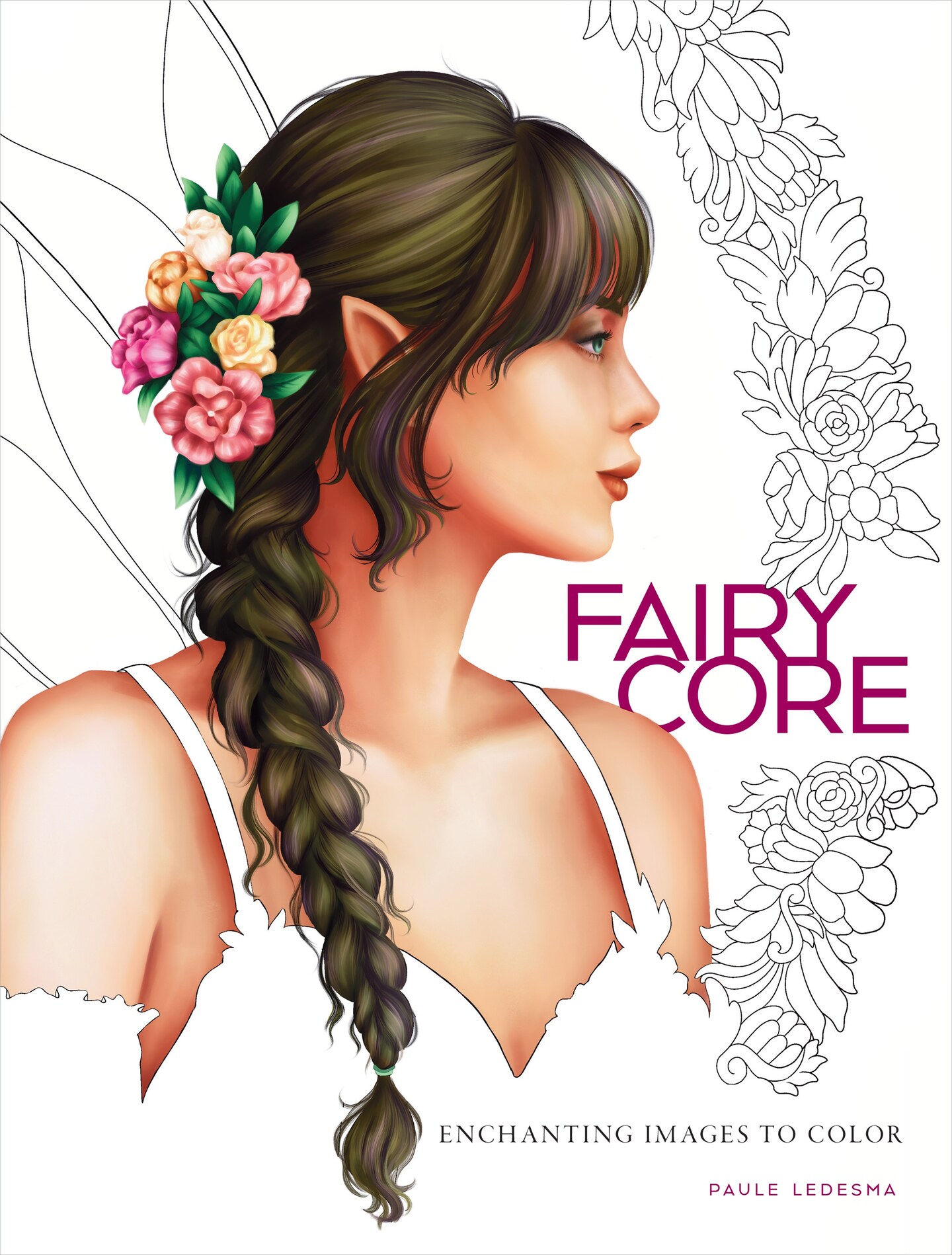Fairycore: Enchanting Images to Color-Softcover