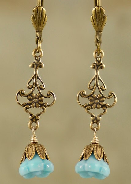 Black Plated Brass Leafy Brass Bead Caps 6mm - Set of 24 - BB-BC06