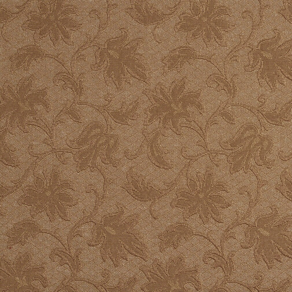 Sand/Trellis - Beige & Taupe Floral Upholstery Fabric 54 Inches"