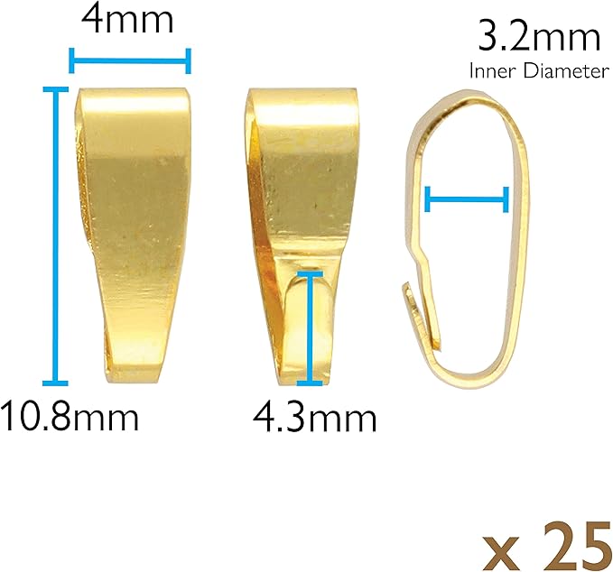 The Beadsmith Basic Elements Leverbacks – Gold Plated – 10mm x 15mm – 6 Pieces (3 Pairs) – Earring Hooks Findings – Jewelry Components for Making Dangle and Drop Earrings