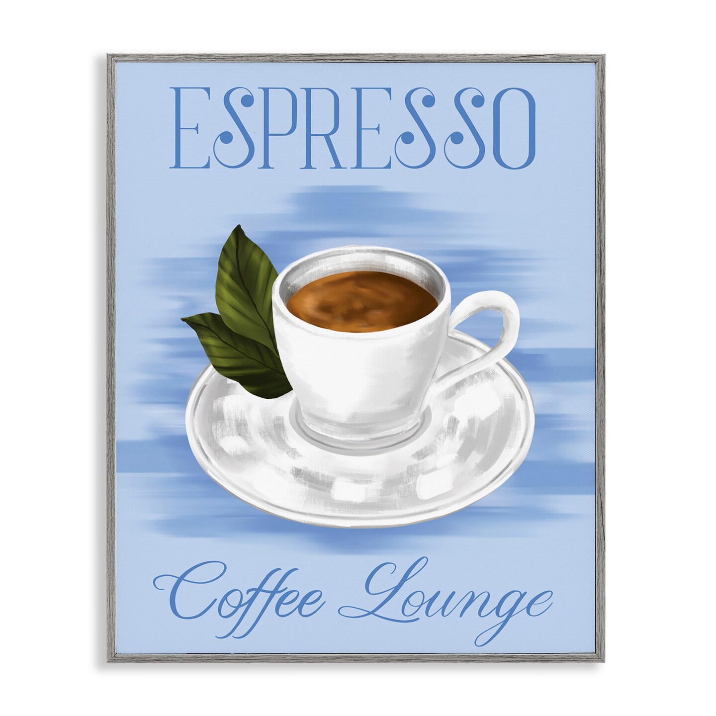 Stupell Industries Espresso Coffee Lounge Framed Giclee Wall Art Design by Hey Bre! Creative Studio