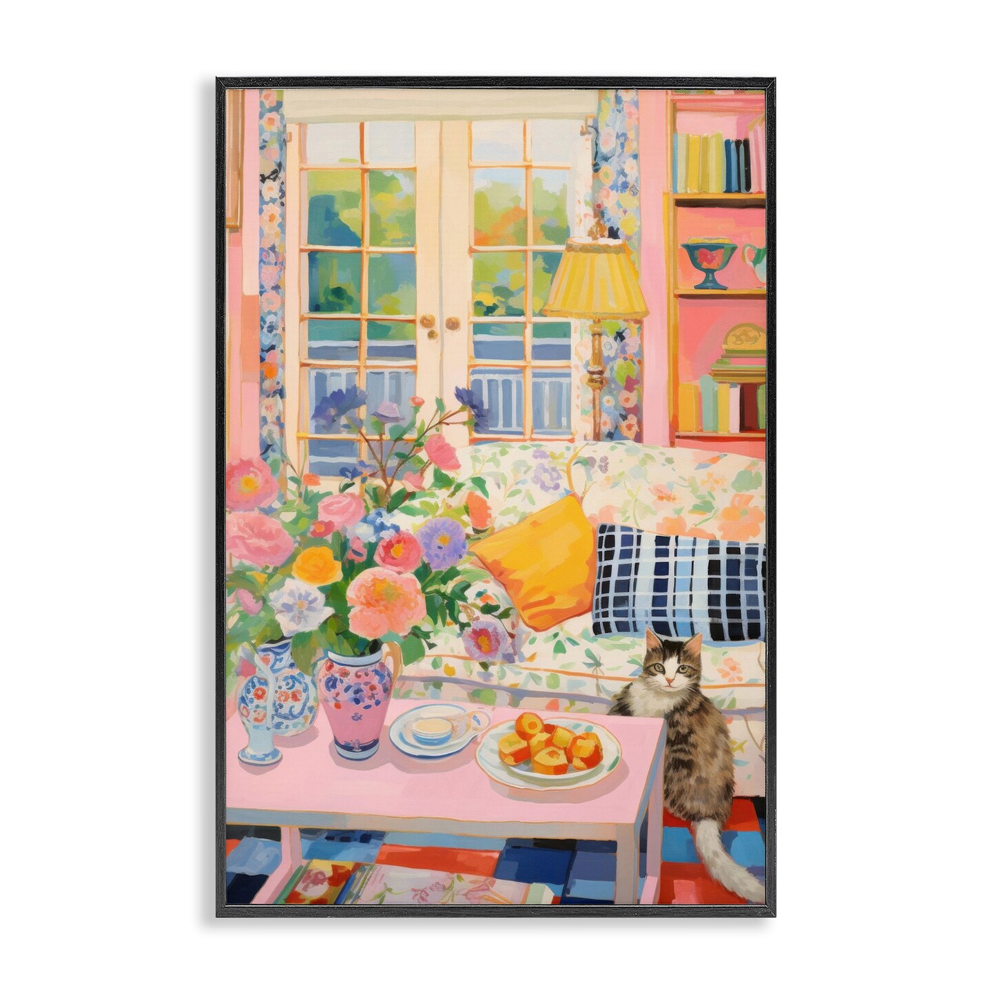 Stupell Industries Invited Guest Interior Framed Giclee Wall Art Design by LSR Design Studio