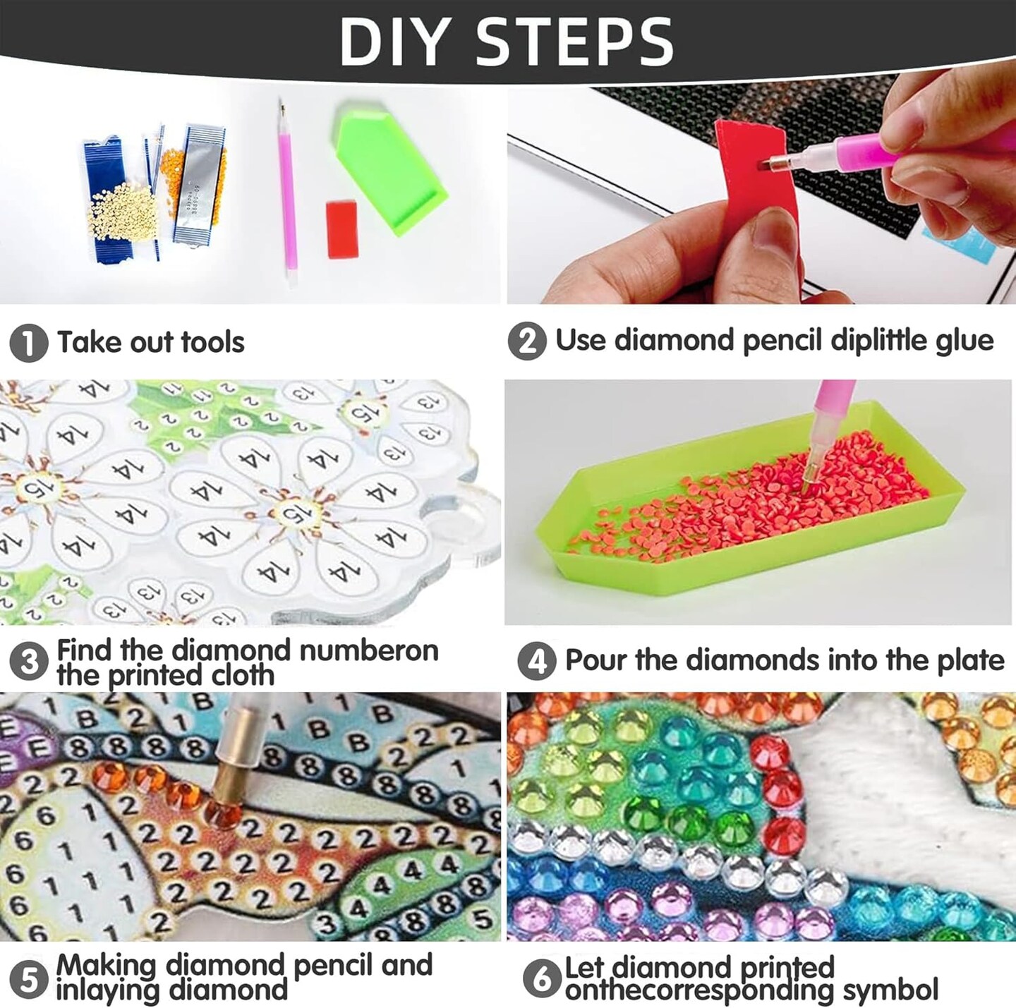 5D Mandala Diamond Art Desktop Ornament Kit – DIY Special-Shaped Rhinestone Gem Craft for Adults, Home & Office Decor, 7.87x7.87 in