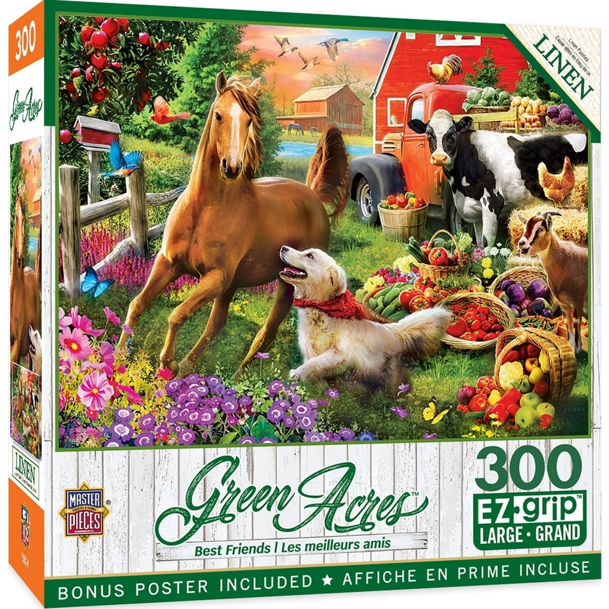 Green Acres - Best Friends 300 Piece Ez Grip Jigsaw Puzzle