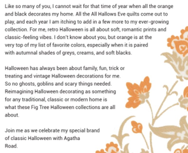 Agatha Road Fat Quarter Bundle by Fig Tree Co for Moda (35410AB)