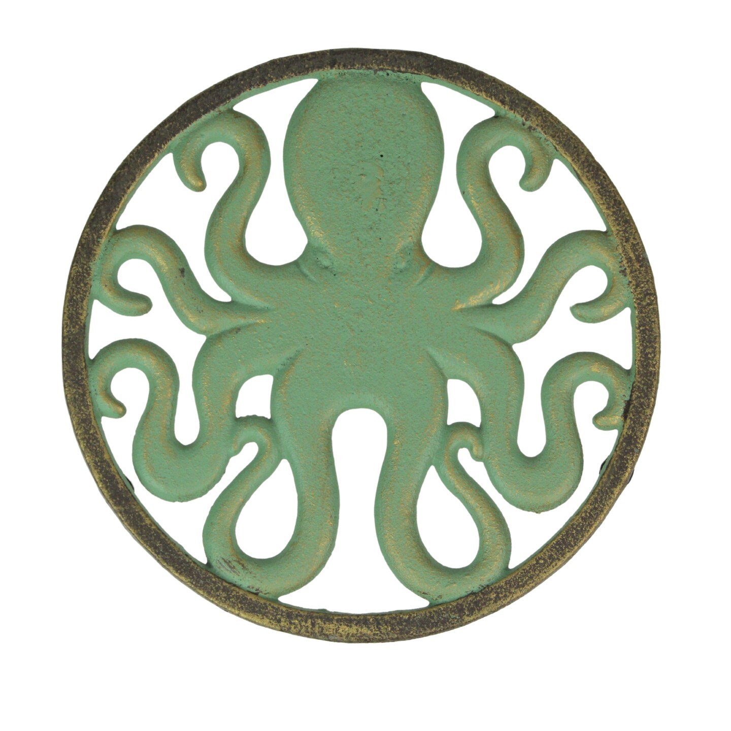 Cast Iron Octopus Oven Trivet Hot Dish Pot Pan Holder Coastal Home Kitchen Decor Cast Iron Octopus Oven Trivet Hot Dish Pot Pan Holder Coastal Home Kitchen Decor