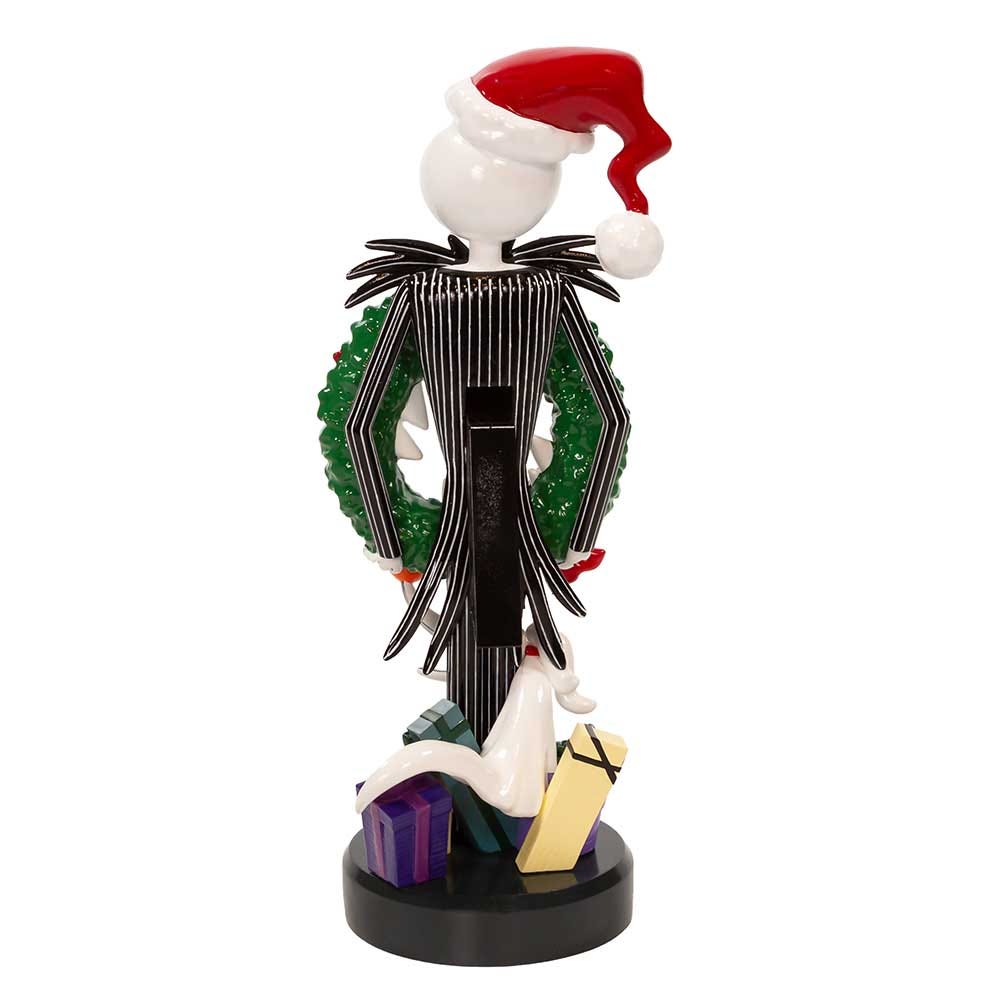 Kurt Adler 10-Inch Disney© Nightmare Before Christmas Jack Skellington With Wreath Nutcracker