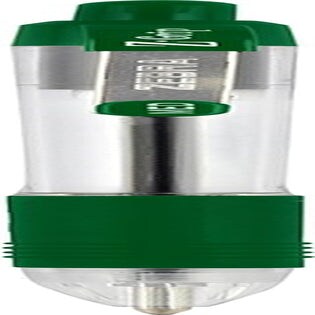 Pen, Z-Grip Retractable Ballpoint Pen, Medium, 1.0 Mm, Clear Barrel, Green Ink, 12-Count (22240)