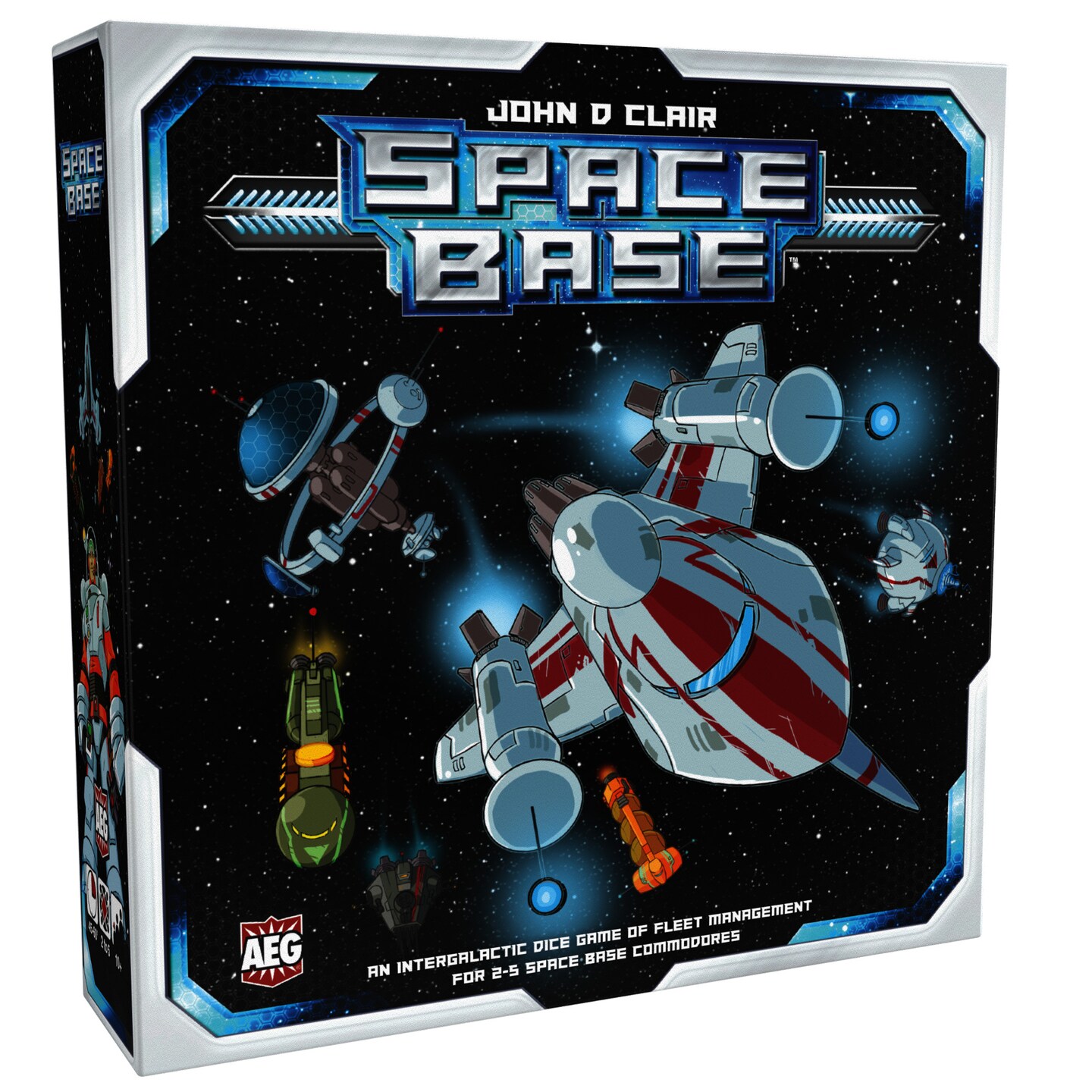 Space Base - Intergalactic Dice Board Game, Alderac Entertainment Group (AEG), Ages 14+, 2-5 Players, 60 Min