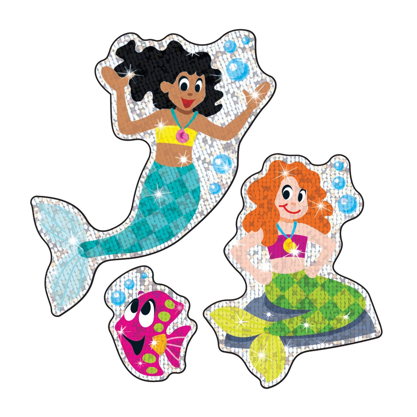 Mermaids &#x26; Friends Sparkle Stickers&#xAE;, 18 Count