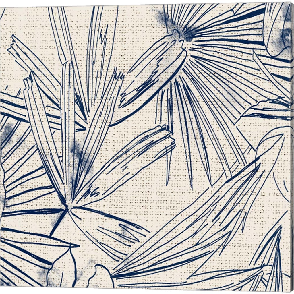 Selva Sketch Square by Patricia Pinto 14" x 14" Canvas Wall Art (Set of 2)