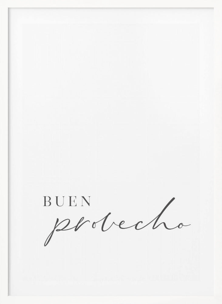Buen provecho Framed Art Modern Wall Decor Michaels