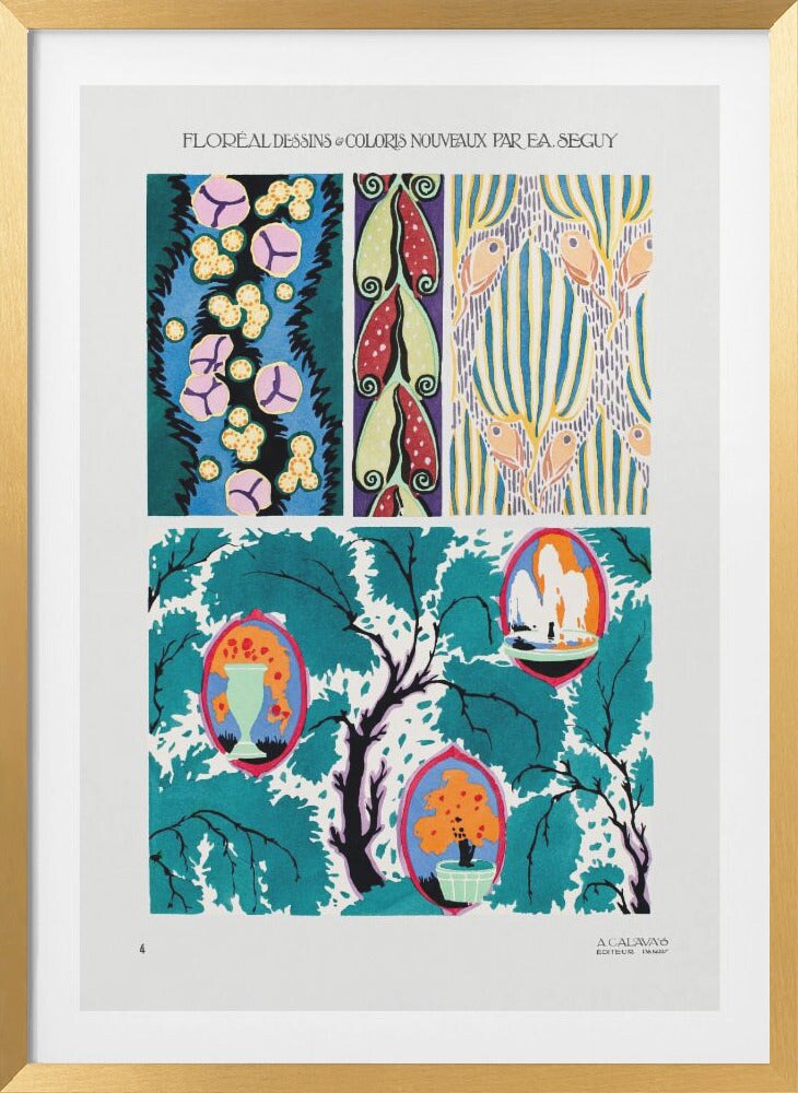 Pattern 04 Framed Art Modern Wall Decor Michaels