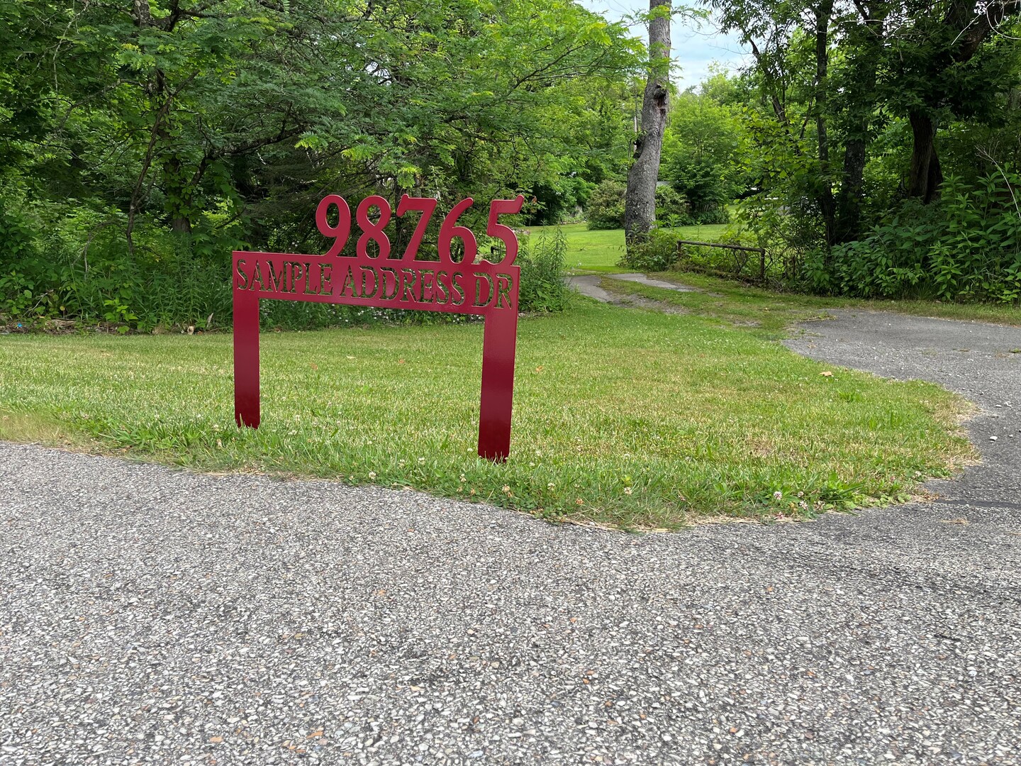 Custom Address Yard Sign - image20