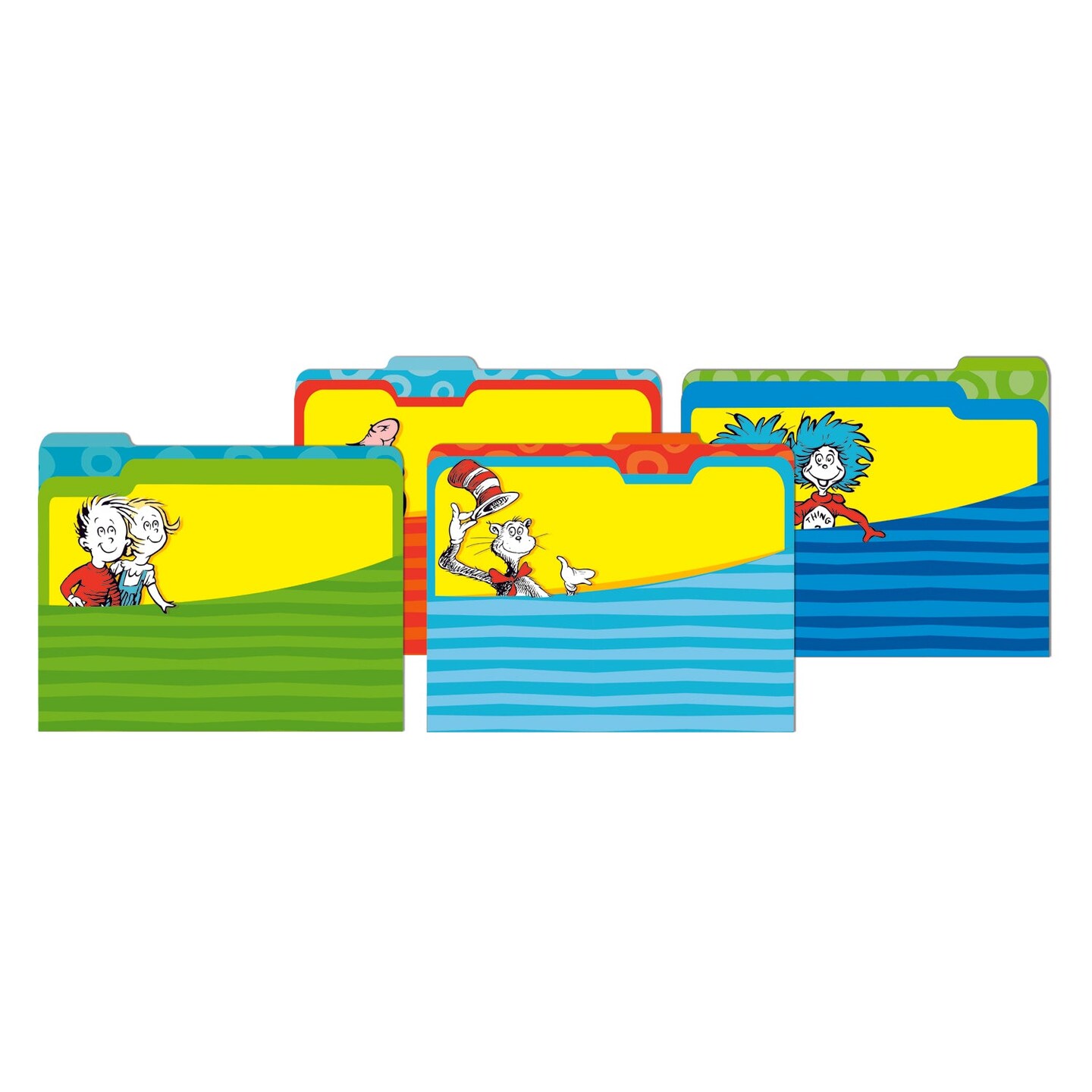 Dr. Seuss&#x2122; Classic File Folders, Pack of 4