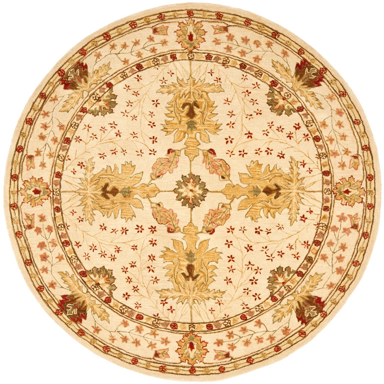 Safavieh   Anatolia Collection AN540A Handmade Ivory Rug