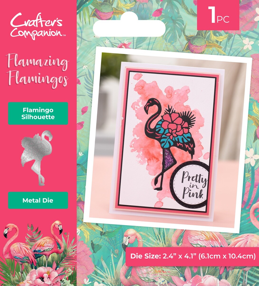 Flamazing Flamingos Metal Die-Flamingo Silhouette