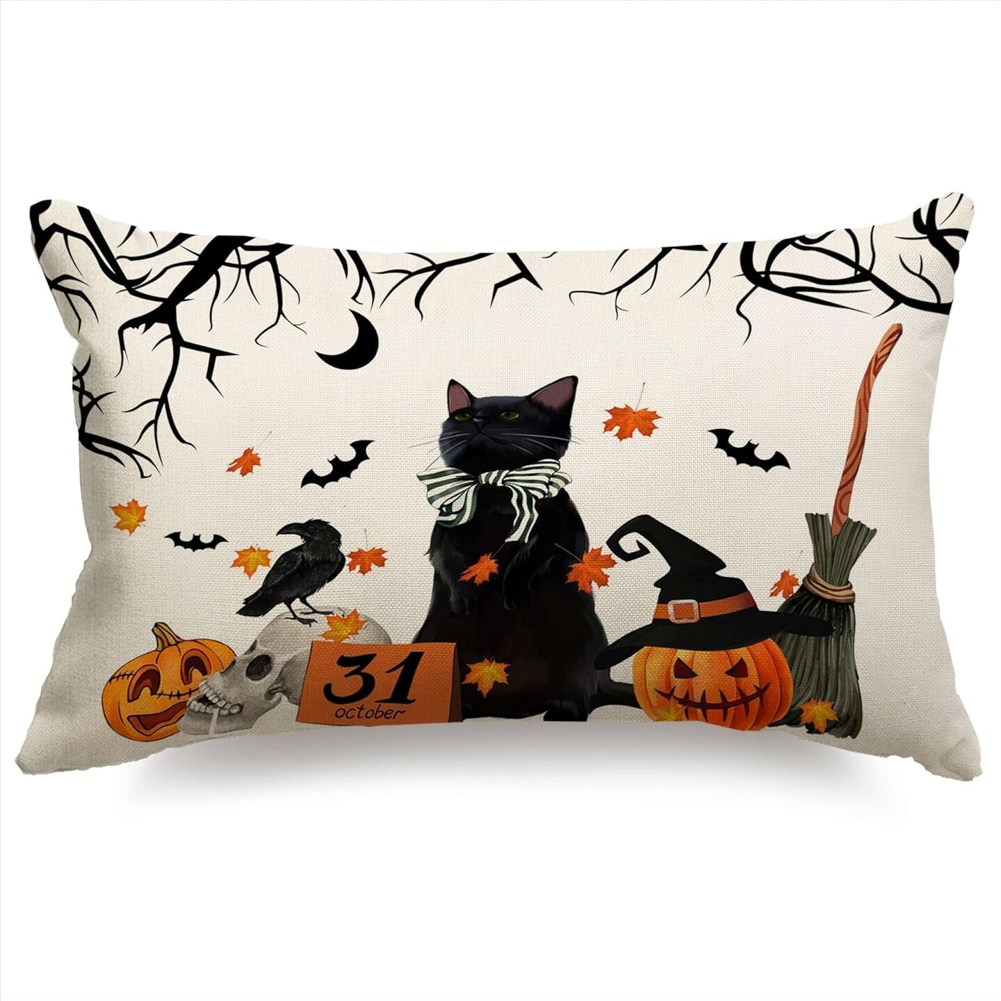 Halloween lumbar pillow best sale