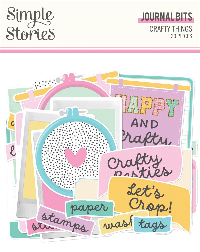 Crafty Things Bits &#x26; Pieces 29/Pkg-Journal
