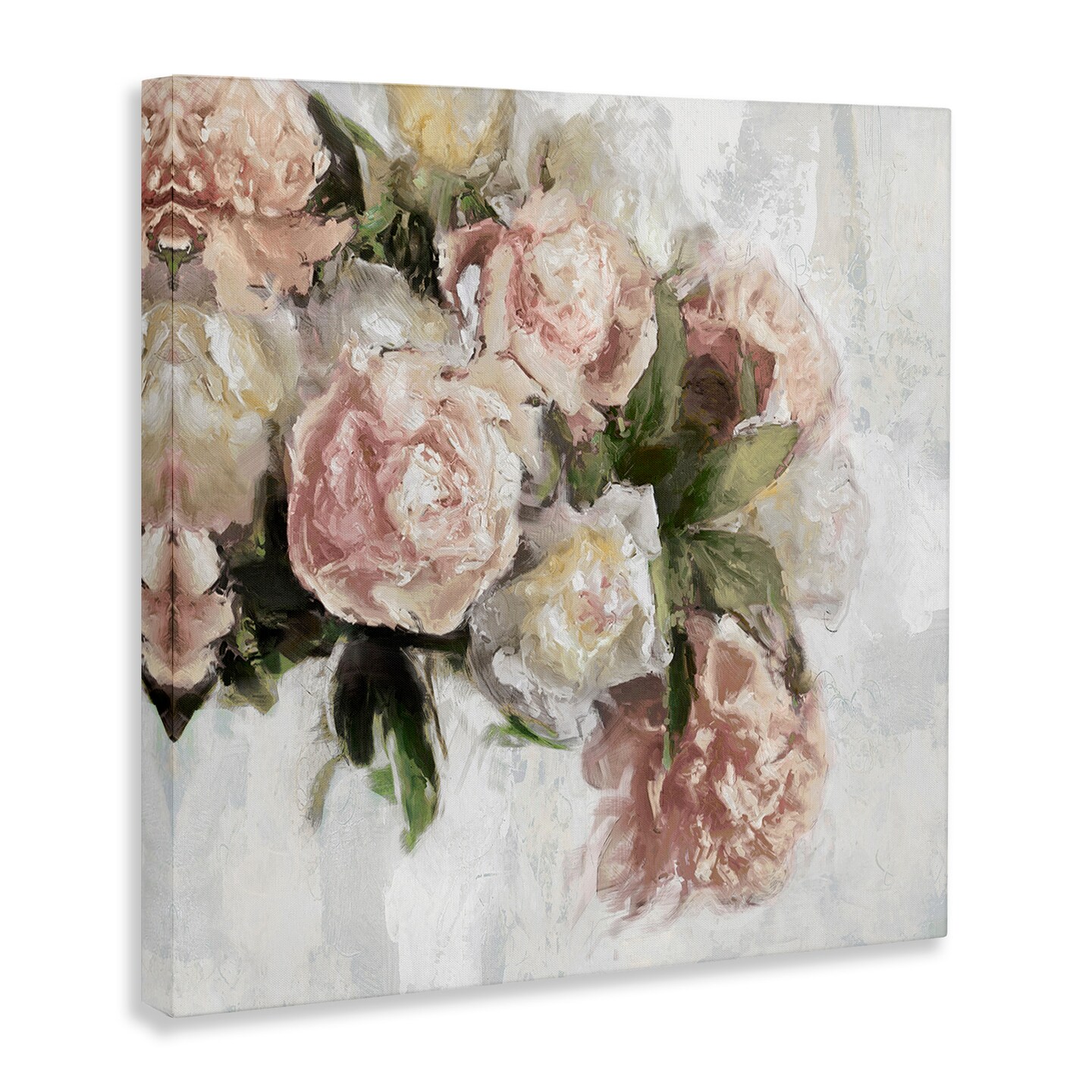 Stupell Industries Elegant Pink Roses Arrangement Canvas Wall Art