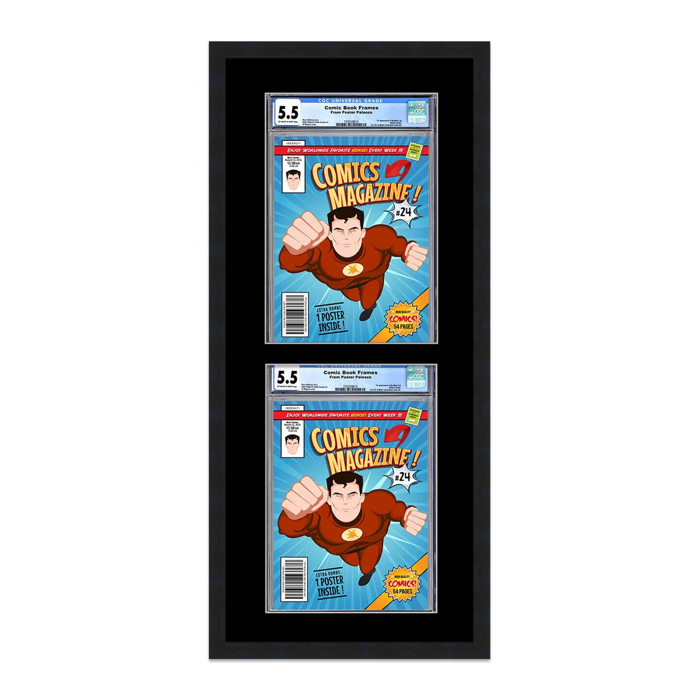 Two graded comic shops books