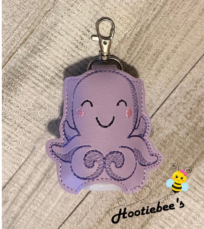 Octopus Hand Sanitizer Holder Key Fob | MakerPlace by Michaels