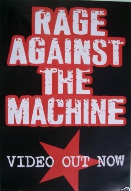 Rage Against The Machine Video Promotional .. - Item # RAR99914569 Poster - 22 x 34 inches