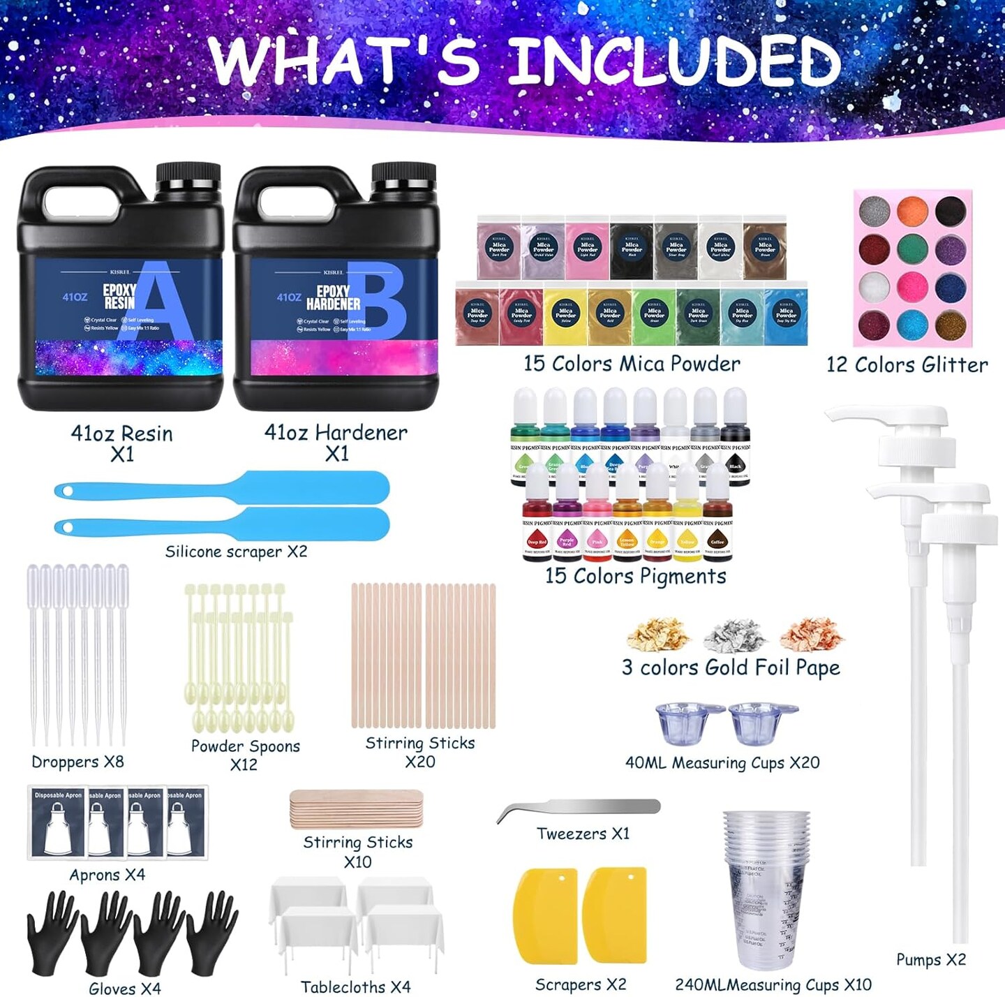 Epoxy Resin 82oz - Clear Epoxy Resin Kit