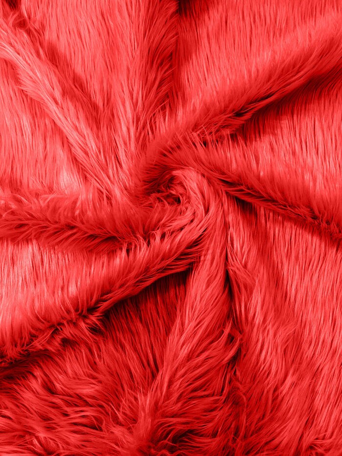 1 Yard Solid Faux Fur Fabric for Costumes, Decor, pillows & beddings