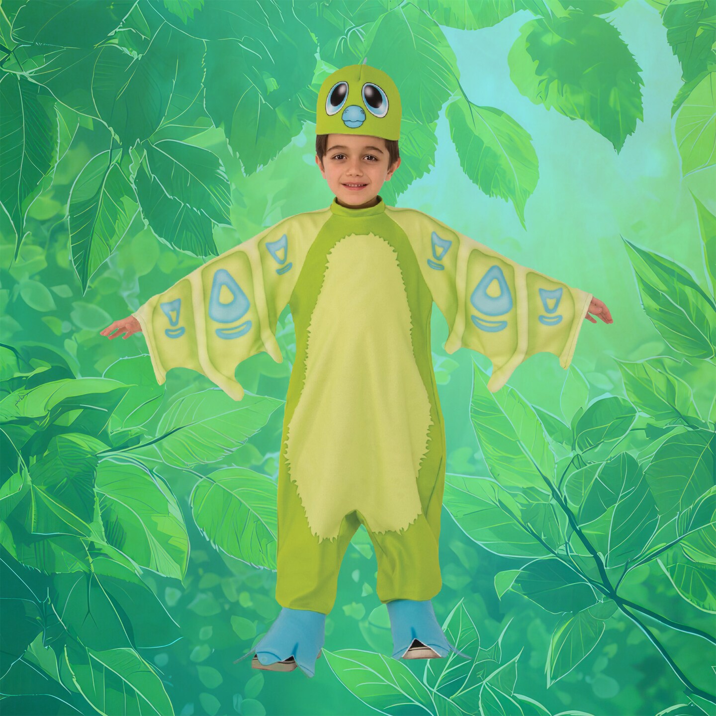 Rubies Draggles Hatchimal Green Children's Halloween Costume Size Medium 8-10