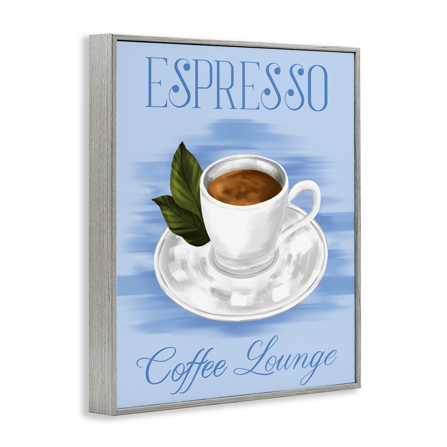 Stupell Industries Espresso Coffee Lounge Framed Giclee Wall Art Design by Hey Bre! Creative Studio