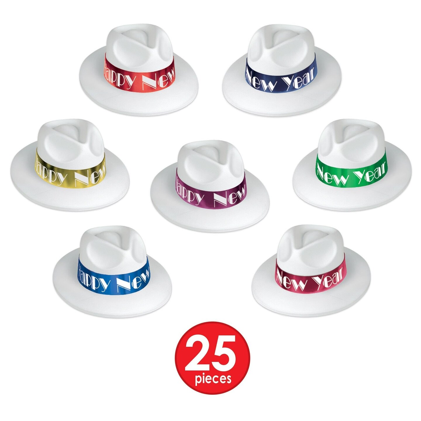 Beistle Caribbean Swing New Year&#x27;s Eve Party Kit for 50 People