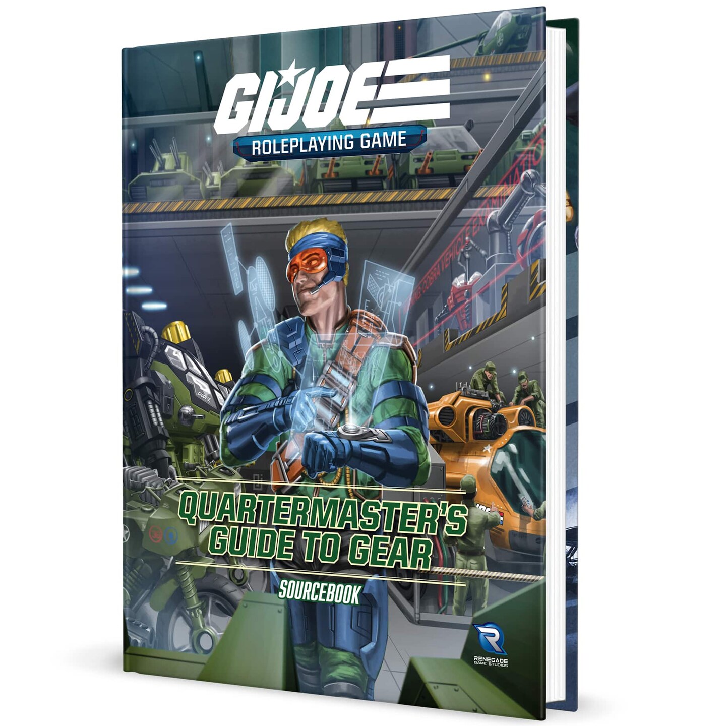 G.I. JOE Roleplaying Game Quartermaster&#x2019;s Guide to Gear Sourcebook, 3-6 Players