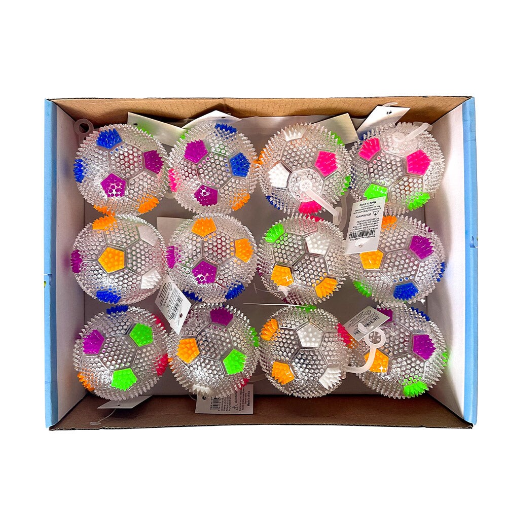 Flashing Soccer Ball 12 Ct