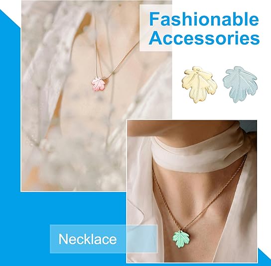 Leaf Beads, Crystal Maple Leaf Beads Translucent Czech Glass Beads