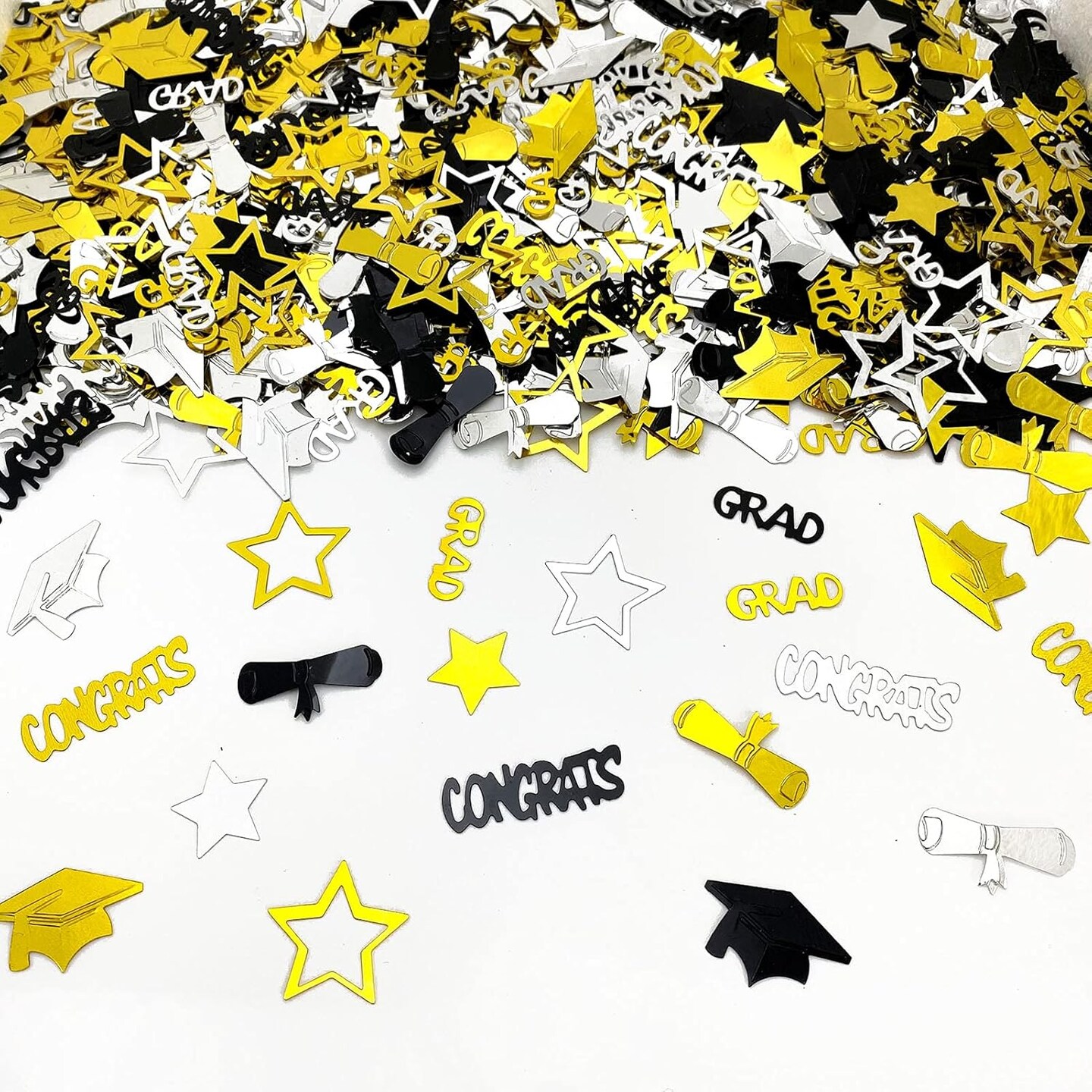 Graduation Confetti 2025 | Glitter Confetti Sprinkles for Party Table Scatters Decoration