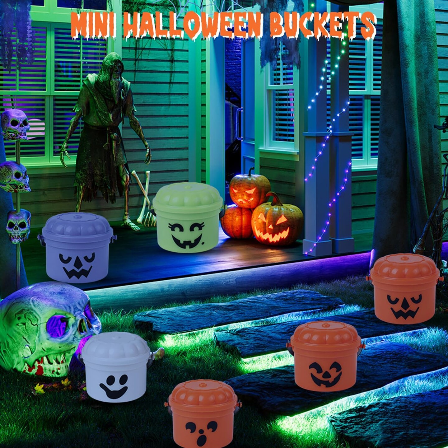 Mini Halloween Nostalgia Buckets (6pcs)