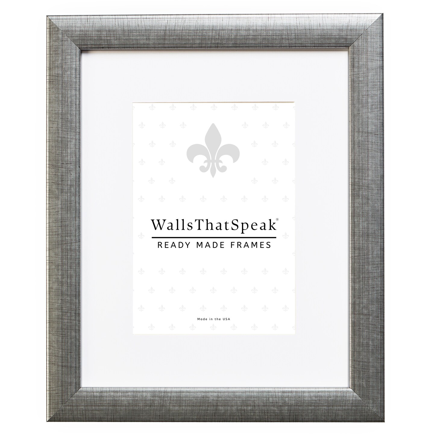 5x7 Matted Picture Frame, Contemporary 1 Inch MDF Moulding, Wall Display Frame for Art, Posters, or Photos by wallsthatspeak