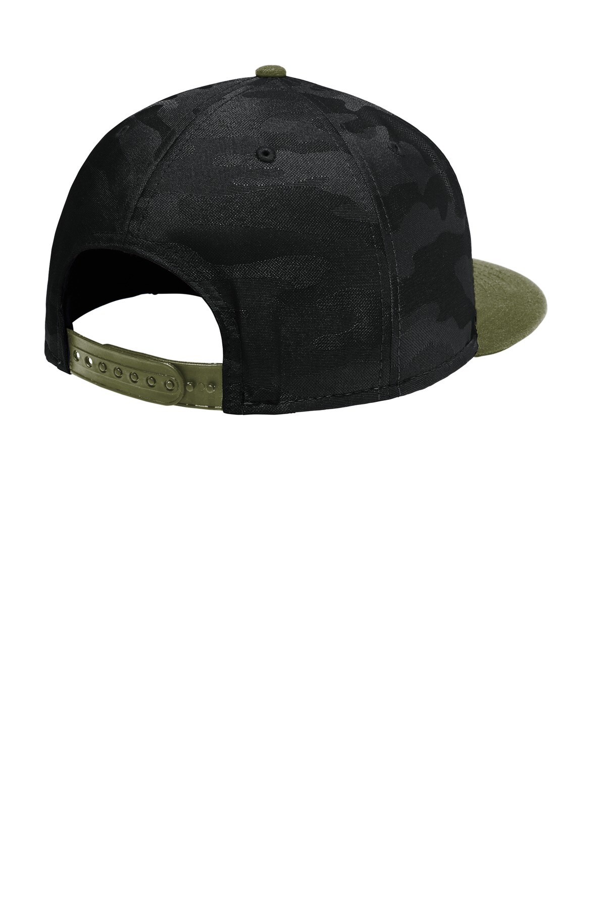 New Era &#xAE; Camo Flat Bill Snapback Cap