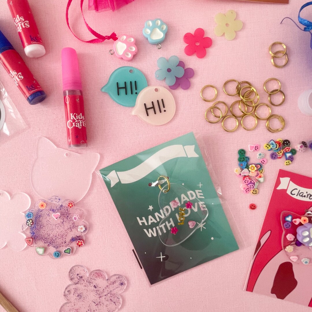 Kids Crafts DIY Pet Tags Craft Kit for Kids