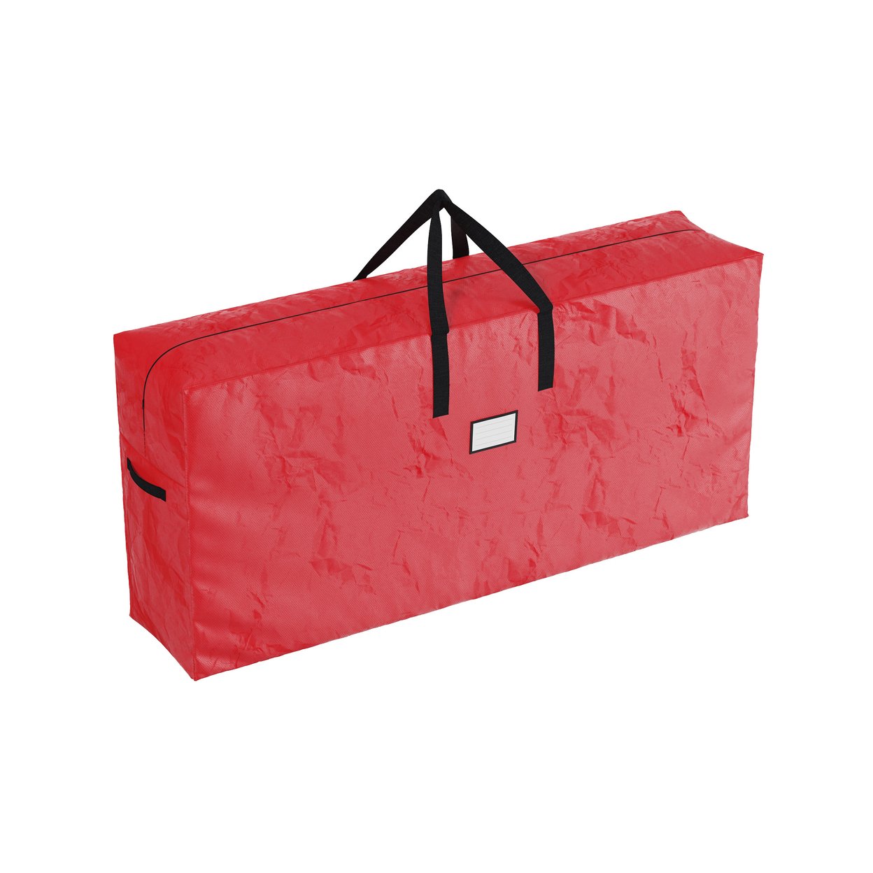 Christmas Tree Storage Bag 9 Foot Red Durable Polypropylene With Handles