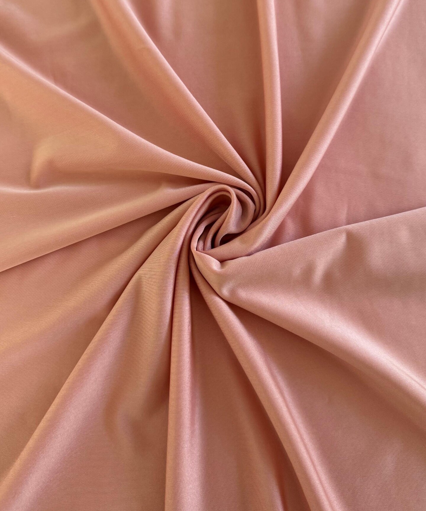 Blush Pink Nylon Spandex Fabric by the Yard, 60" Wide 4-Way Stretch Milliskin Fabric for Activewear, Swimwear, Dancewear